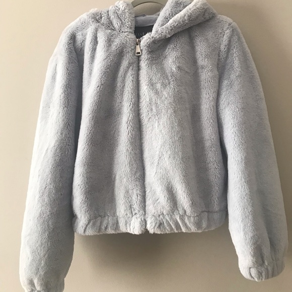 Bagatelle faux fur bomber jacket size XS - fit is XS to Small - Picture 1 of 7